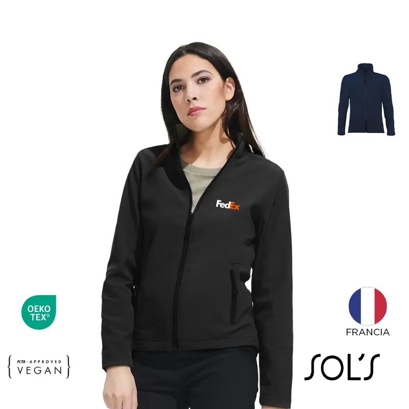 Campera Softshell Race Mujer