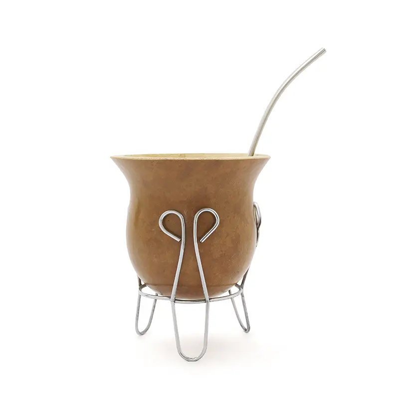 Mate Amancay (calabaza + pie) — Natural · Calabaza