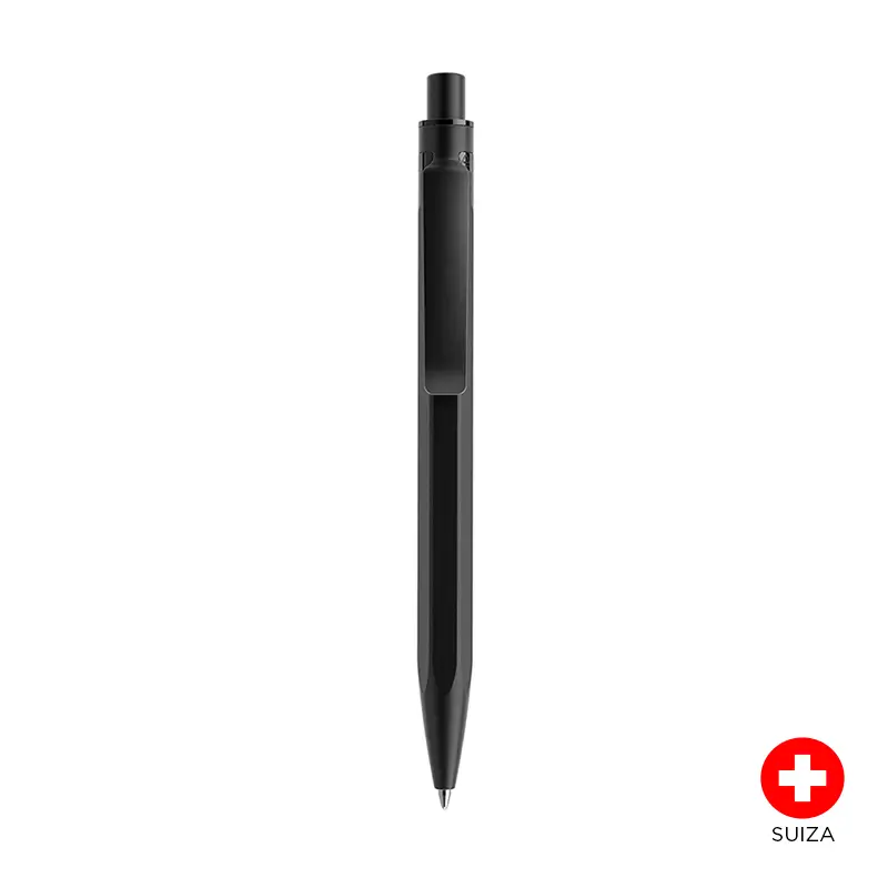 Boligrafo QS50 Stone — Negro · Negro · ABS