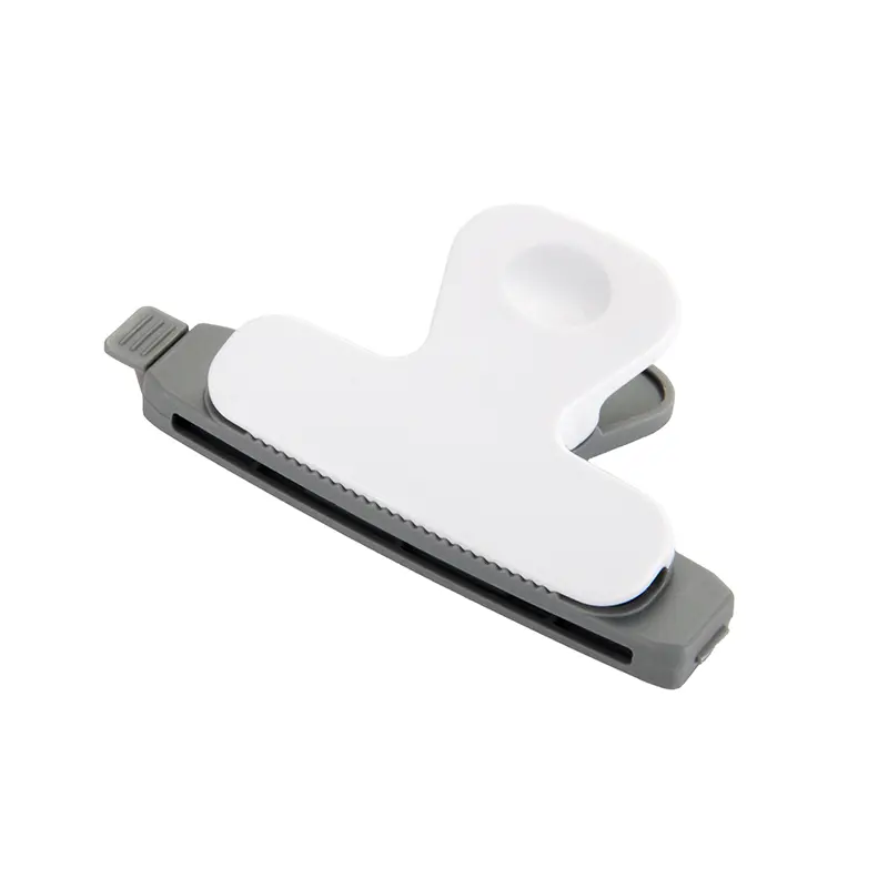 Clip Magnetico Duo — Blanco · Gris · Poliestileno