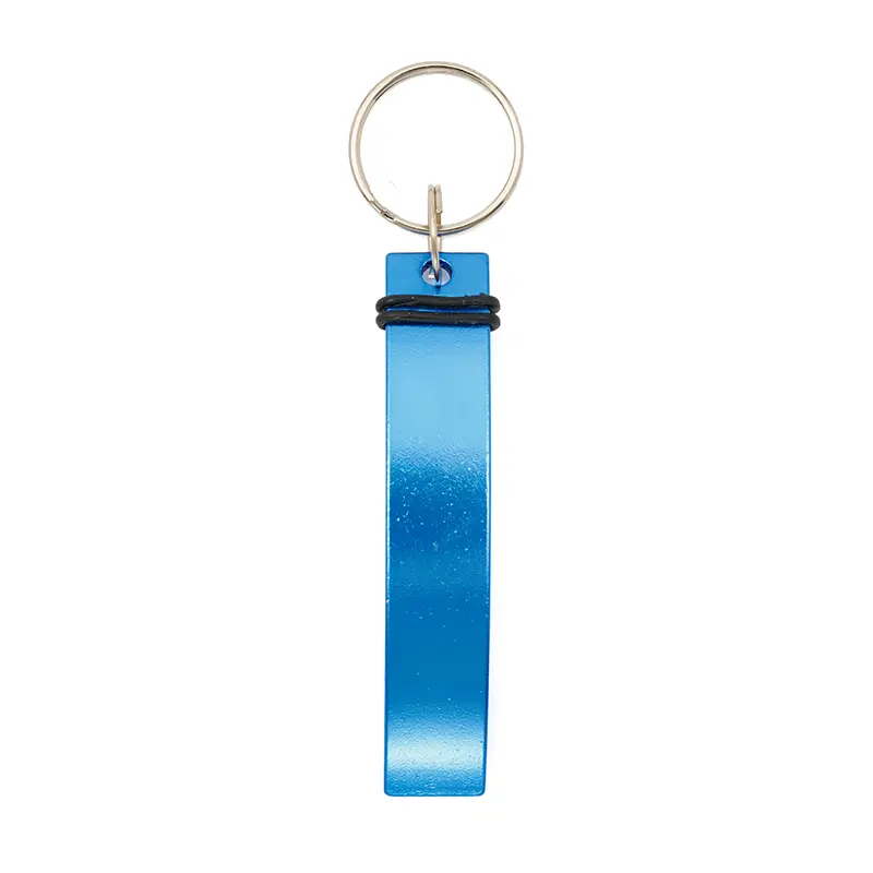 Llavero Toronto destapador — Azul · Aluminio · Zamac