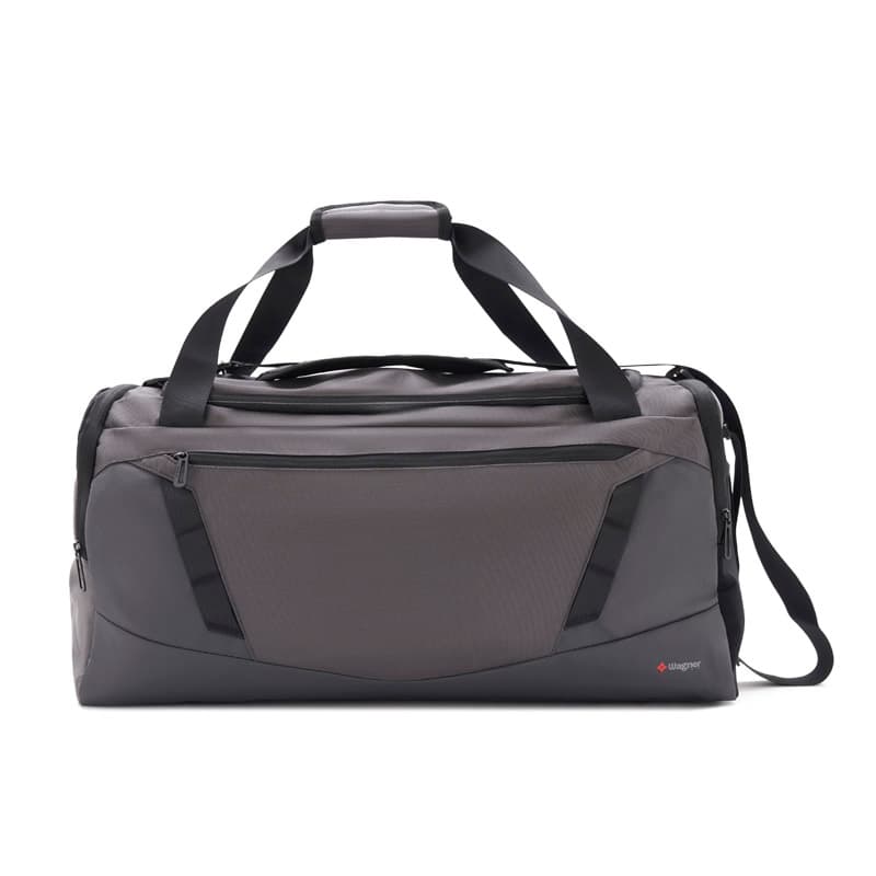 Bolso Sacken Large — Gris Claro · Gris Claro · Nylon