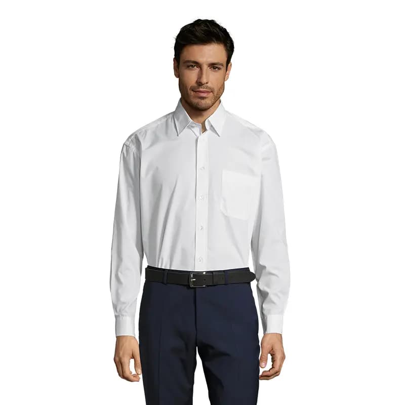 Camisa Baltimore Hombre/Unisex — Blanco