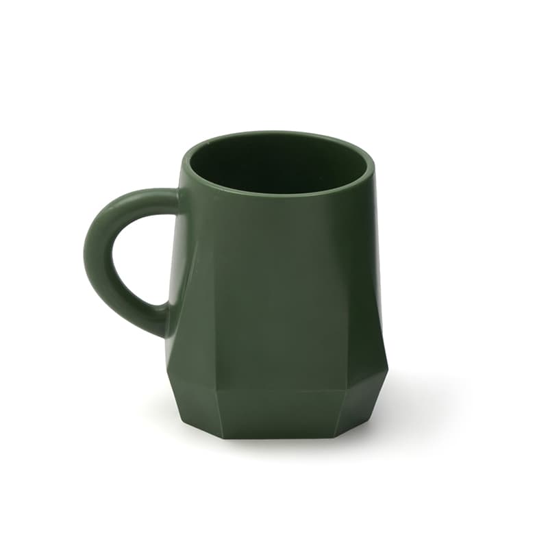 Mate Prisma c/asa y Bombilla — Plast · Verde ingles