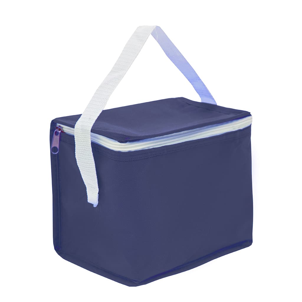Cooler MINI — Azul · Blanco · Non Woven