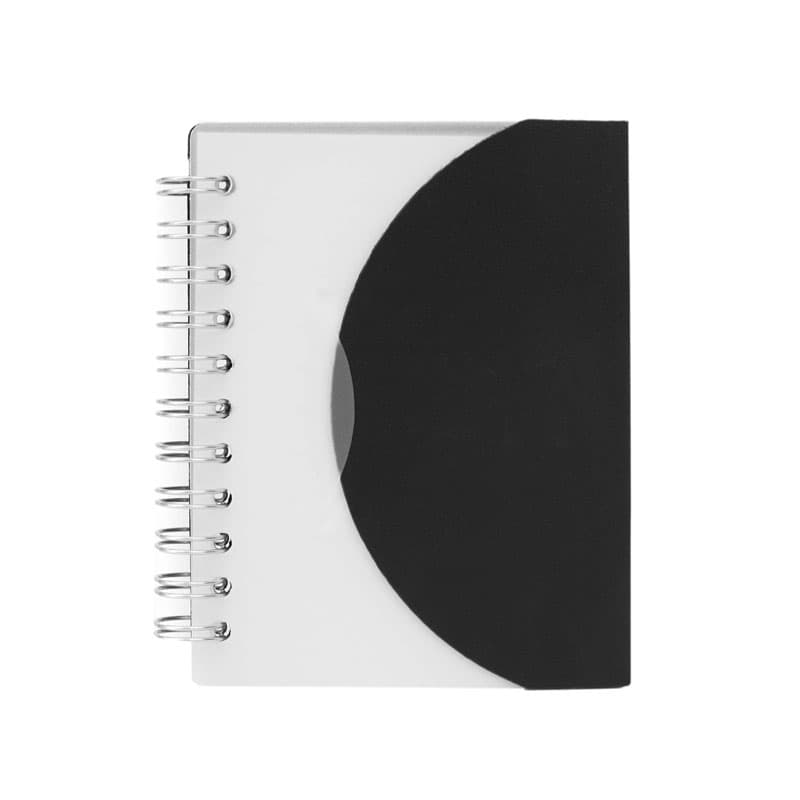 Cuaderno Mas A7 — Negro · Negro · Papel