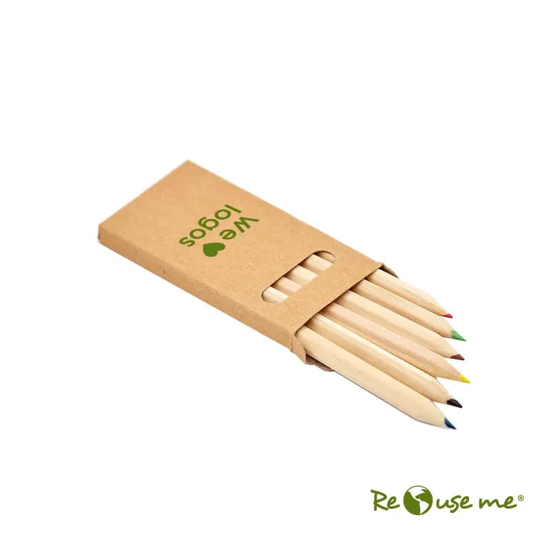 Set de MINI Lapices 6 pcs