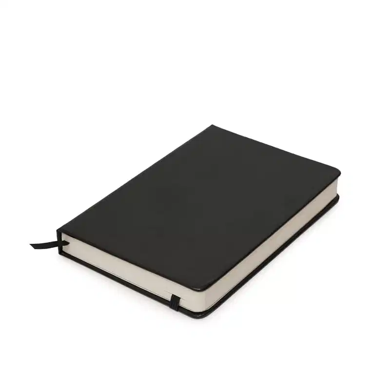 Cuaderno Liberty A5 — Negro · Papel