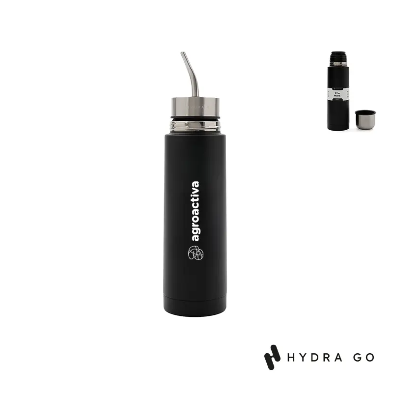 Mate Listo Hydra Go — Negro · A.Inox · Hier