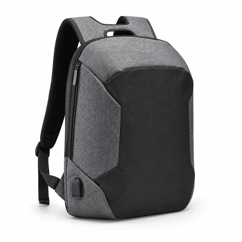 Mochila INNOVA — Gris Oscuro · Negro