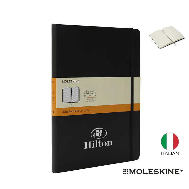 Cuaderno Classic XL — Negro · Negro · Papel
