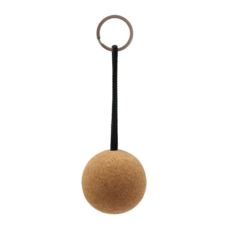 Llavero Floating — Natural · Corcho