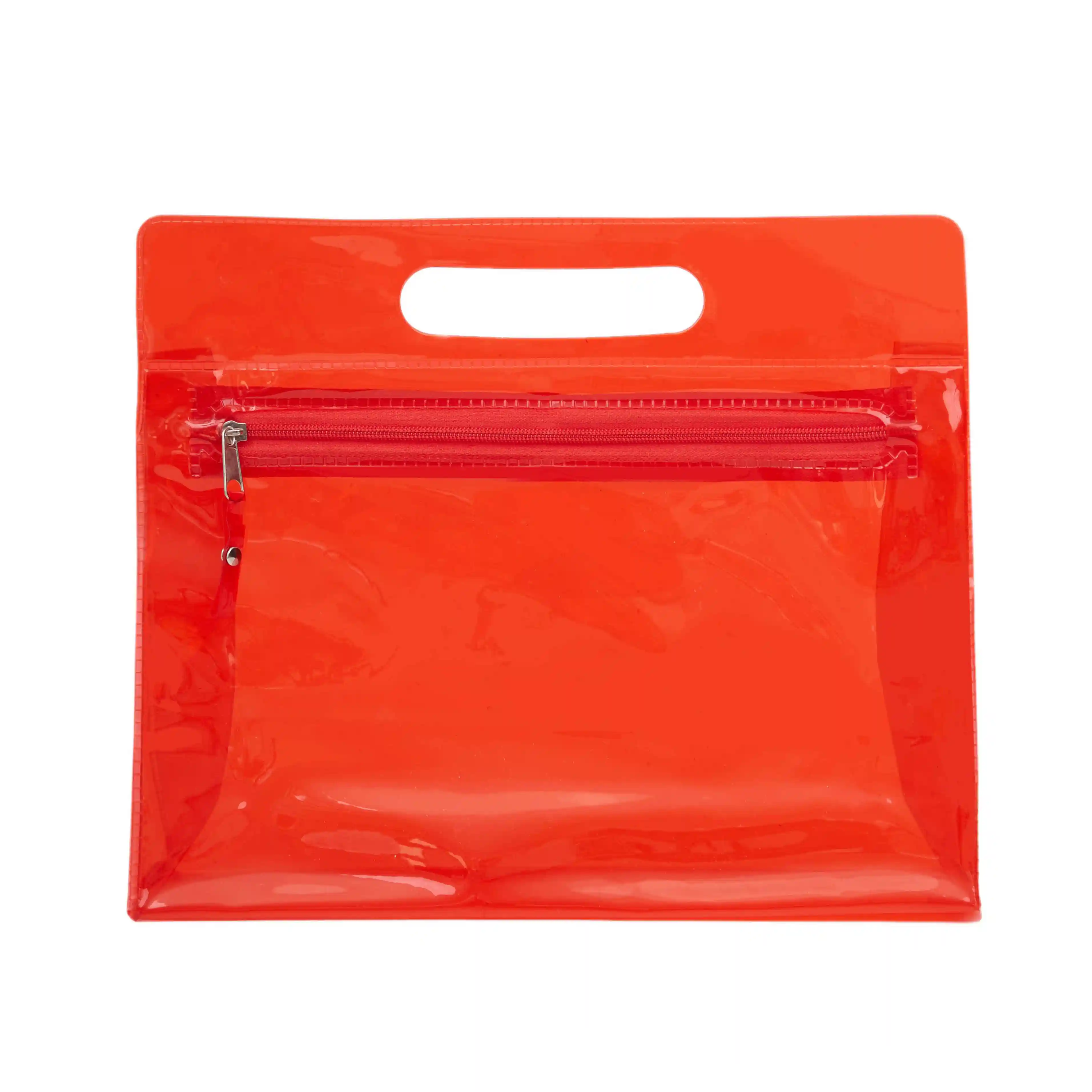 Cristal Pouch — Rojo · Rojo · Plastico
