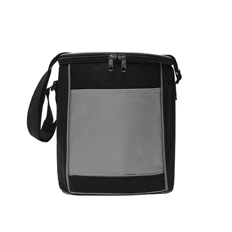 Cooler POLAR — Negro · Gris Claro