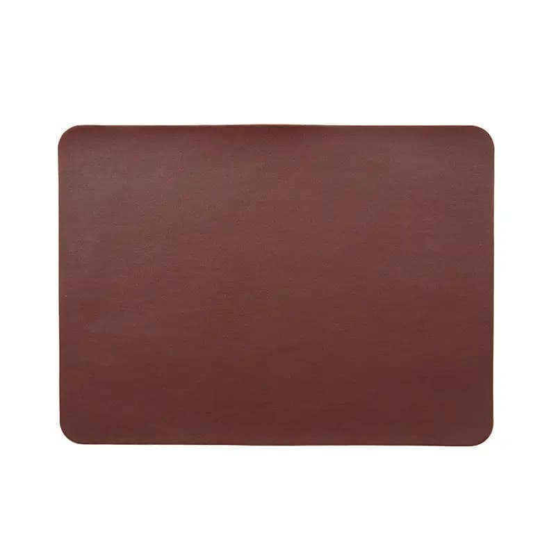 Mouse Pad Beta — Marrón · Cuero Sintetico