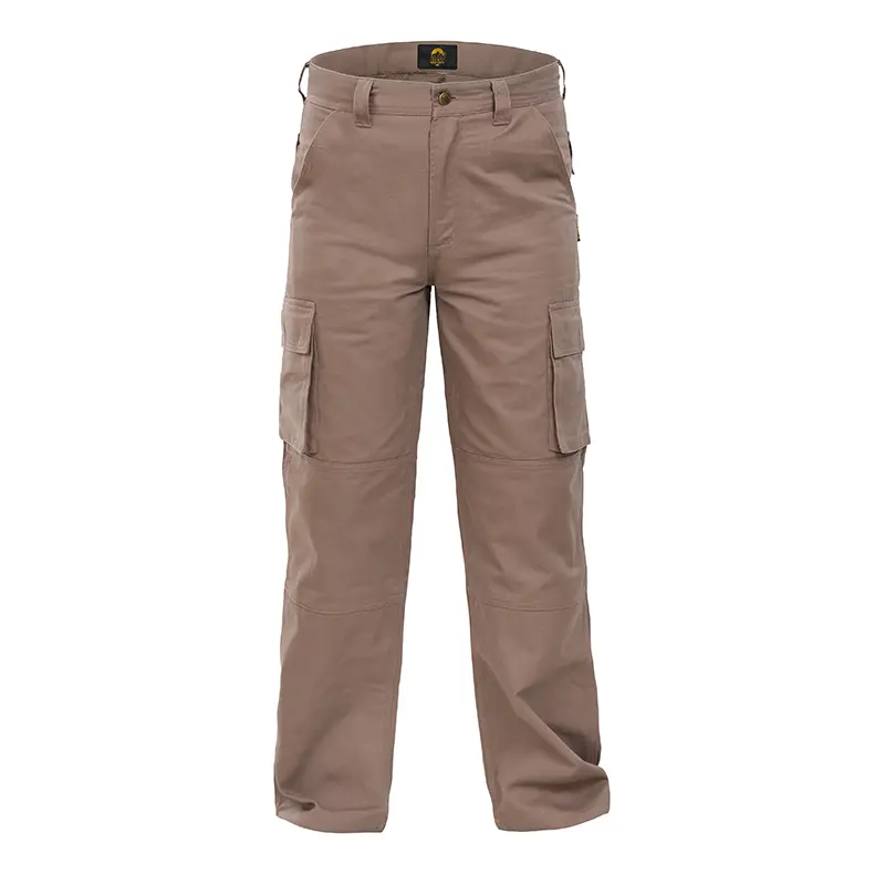 Pantalones Cargo Unisex — Beige · Kaki
